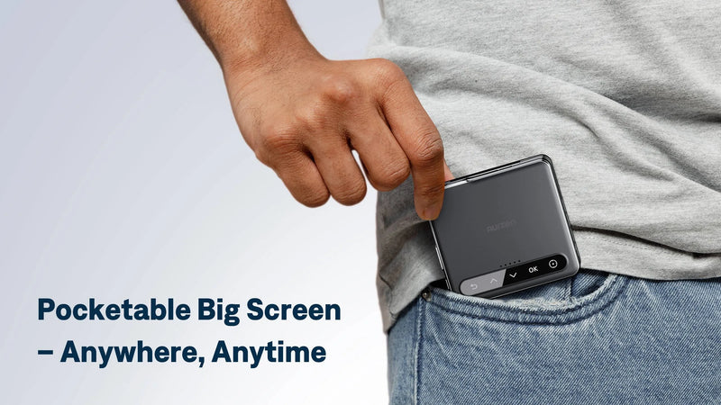 Aurzen ZIP Tri-Fold – next-generation pocket projector